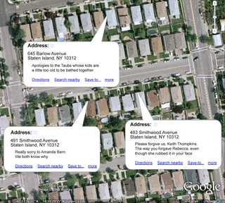 Google expressed regret to some of its third-generation Irish-American users on Smithwood between Barlow and Lake.